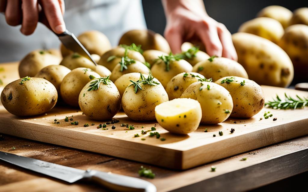 jak przygotować ziemniaki przed pieczeniem